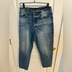 Lucky Brand high rise mom jeans, size 12/31 28” inseam